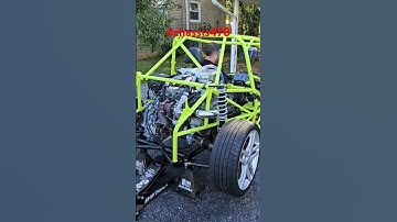 First drive in Turbo DF Goblin #chassis470 #dfkitcar #dfgoblin #zfr6758 #turbo #6spdswap #specclutch