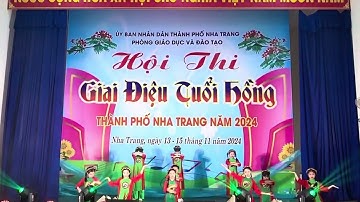 TIẾT MỤC DỰ THI "GIAI ĐIỆU TUỔI HỒNG CẤP THÀNH PHỐ 2024-2025"  CỦA TRƯỜNG TIỂU HỌC VĨNH NGỌC