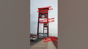lebaran di Palembang#palembang#jembatan ampera#wisata#kicaumania#musirawas#sumsel.#viral #shorts