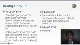 Moh. Aldiansyah Prayogo_Pengaruh politik dalam dinamika musik rock n roll di Malang tahun 1959-1980