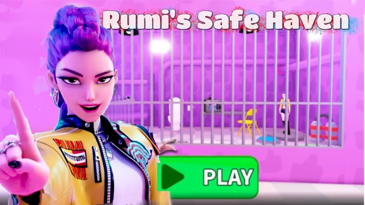 Scared Rumi Running KPOP RUMI'S PRISON RUN ESCAPAR Rumi's prisão Obby roblox! Gameplay ...