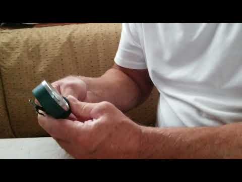 How to reset a blood pressure sphygmomanometer gauge