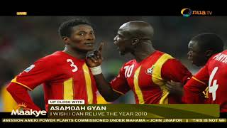 Asamoah Gyan discloses what Appiah told him after crucial penalty miss against Uruguay