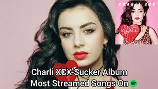Charli XCX-Sucker Album Most Streamed Songs On Spotify