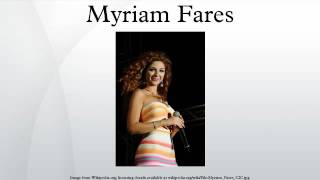 Myriam Fares