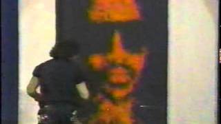 Denny Dent paints Stevie Wonder