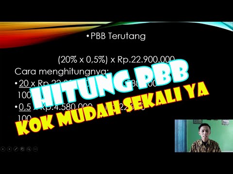 Video: Cara Menghitung Besaran Pajak Bumi Tahun