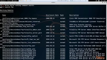 Ethical Hacking for Beginners : Metasploit Basics | packtpub.com