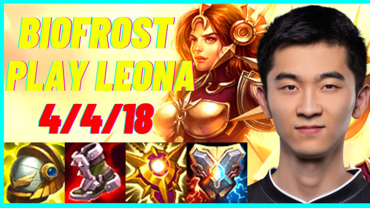 BIOFROST PLAYS LEONA VS RAKAN SUPPORT |NA GRANDMASTER PATCH 11.2| [League of Legends] Full Gameplay