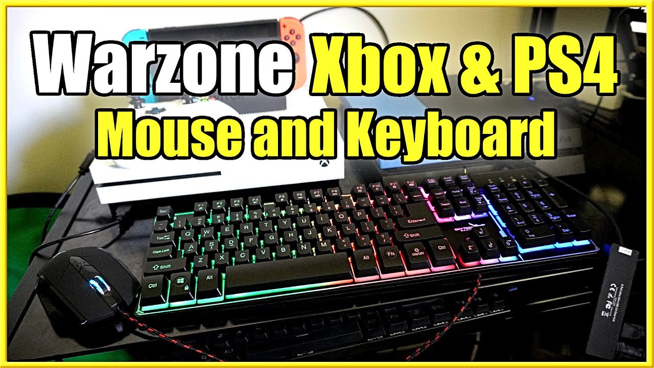 to Play Mouse and KEYBOARD on Call Duty (PS4 or XBOX) - YouTube