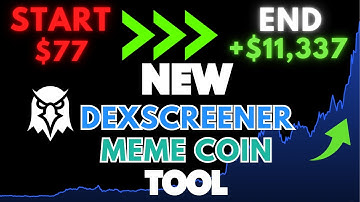 NEW How to Trade Meme Coins with Dexscreener NEW Tool (BubbleMaps)