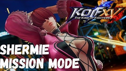 Shermie Mission Mode Trials | King of Fighters XV