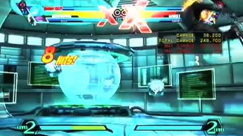 UMvC3: Dormammu unblockable setup and reset.