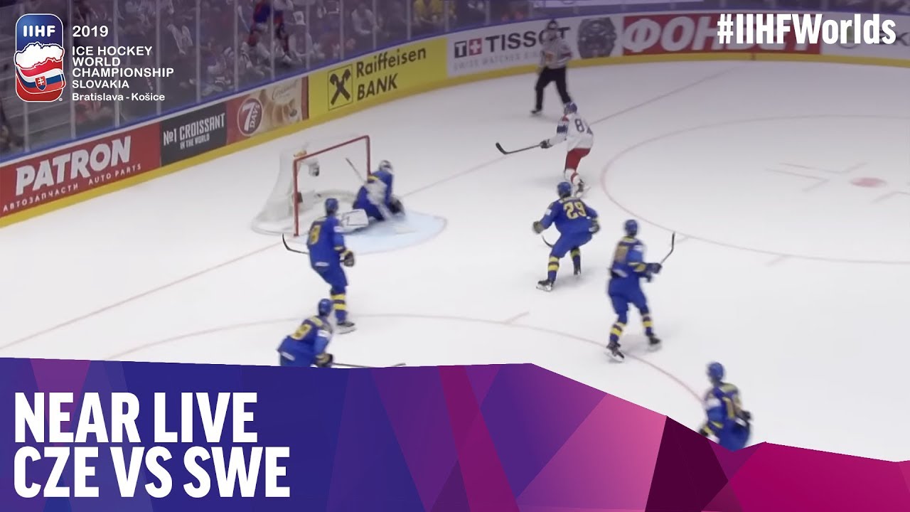 Kubalik sniper goal evens the score Near Live 2019 IIHF Ice Hockey World Championship