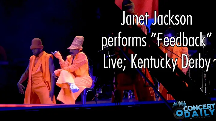 Janet Jackson performs "Feedback" live; 2022 Kentu...