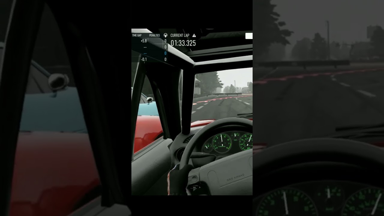 total time for being RAMMED is about 1s 