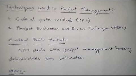 PERT Technique - Network with dummy activity