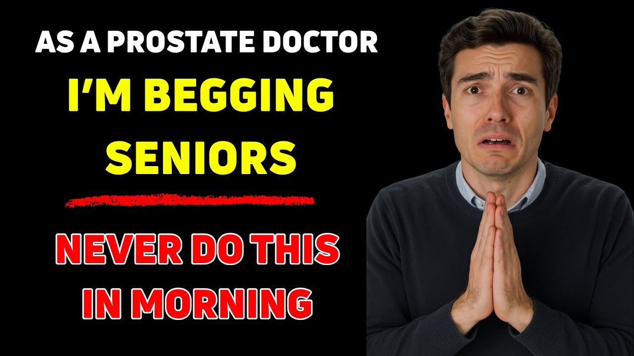 As a Prostate Doctor, I’m SHOCKED Seniors Still Do THIS Every Morning!