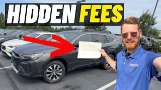 5 Hidden Fees Dealerships Charge on New Cars