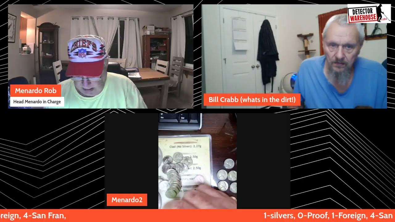 We found SILVER! MONDAY Night Coin Roll Hunting w/ MENARDO Rob & PAPAROUS Billster! SKILVA! 