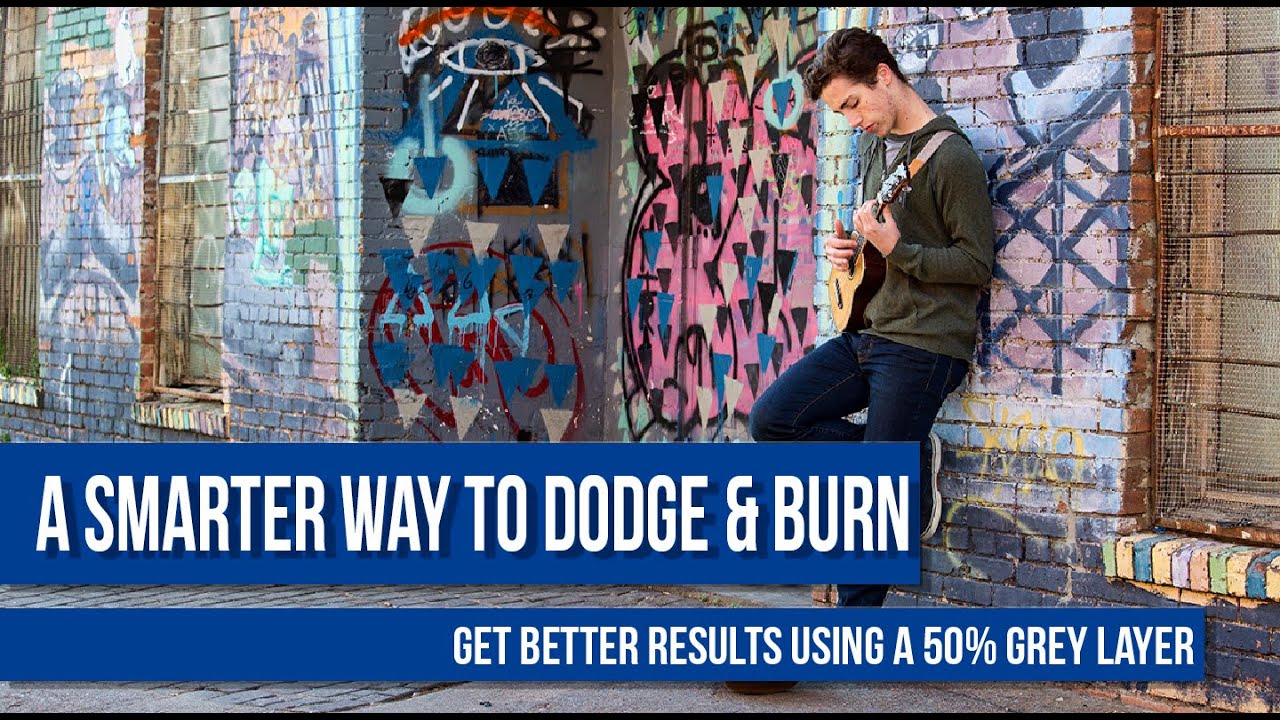 Лучший способ осветления и затемнения в Photoshop с использованием 50% серых слоев