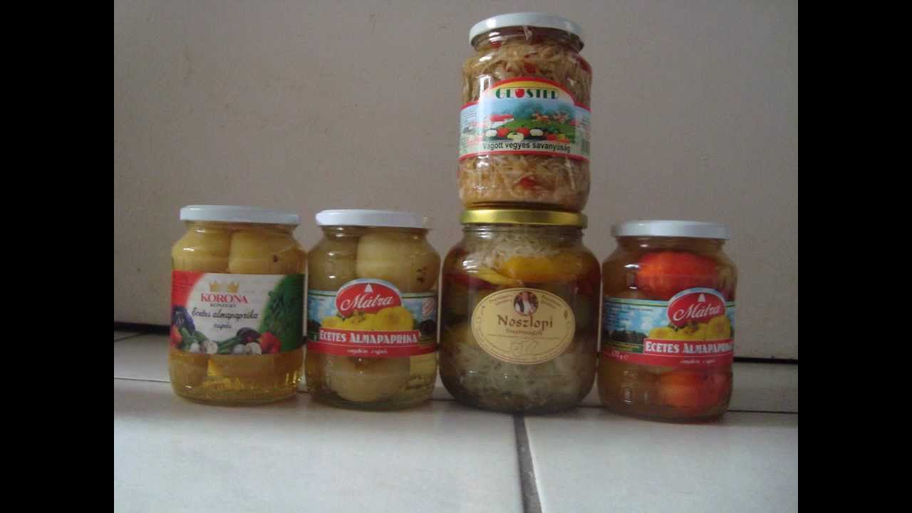 Alma paprika csípős Magyar termék YouTube