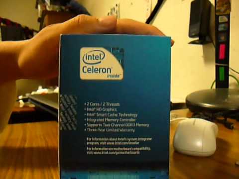 intel celeron G530 開封