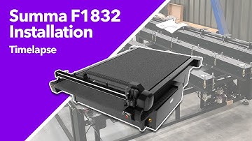 Summa F1832 Installation Timelapse | Summa F Series from Pozitive
