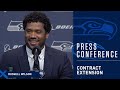 Seahawks Quarterback Russell Wilson Contract Extension Press Conference
