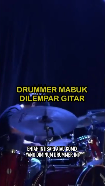 Drunk Drummer Throws Guitar at Player