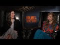 Holmes and Watson: Rebecca Hall & Lauren Lapkus Official Movie Interviews