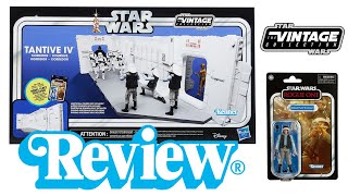 Star Wars The Vintage Collection Tantive IV Corridor Playset REVIEW