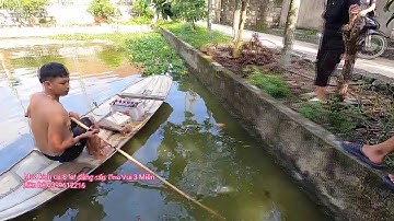 Sức Mạnh Hút Cá Khủng Khiếp Của Máy Kích Cá 8 Fet  | Thú Vui 3 Miền