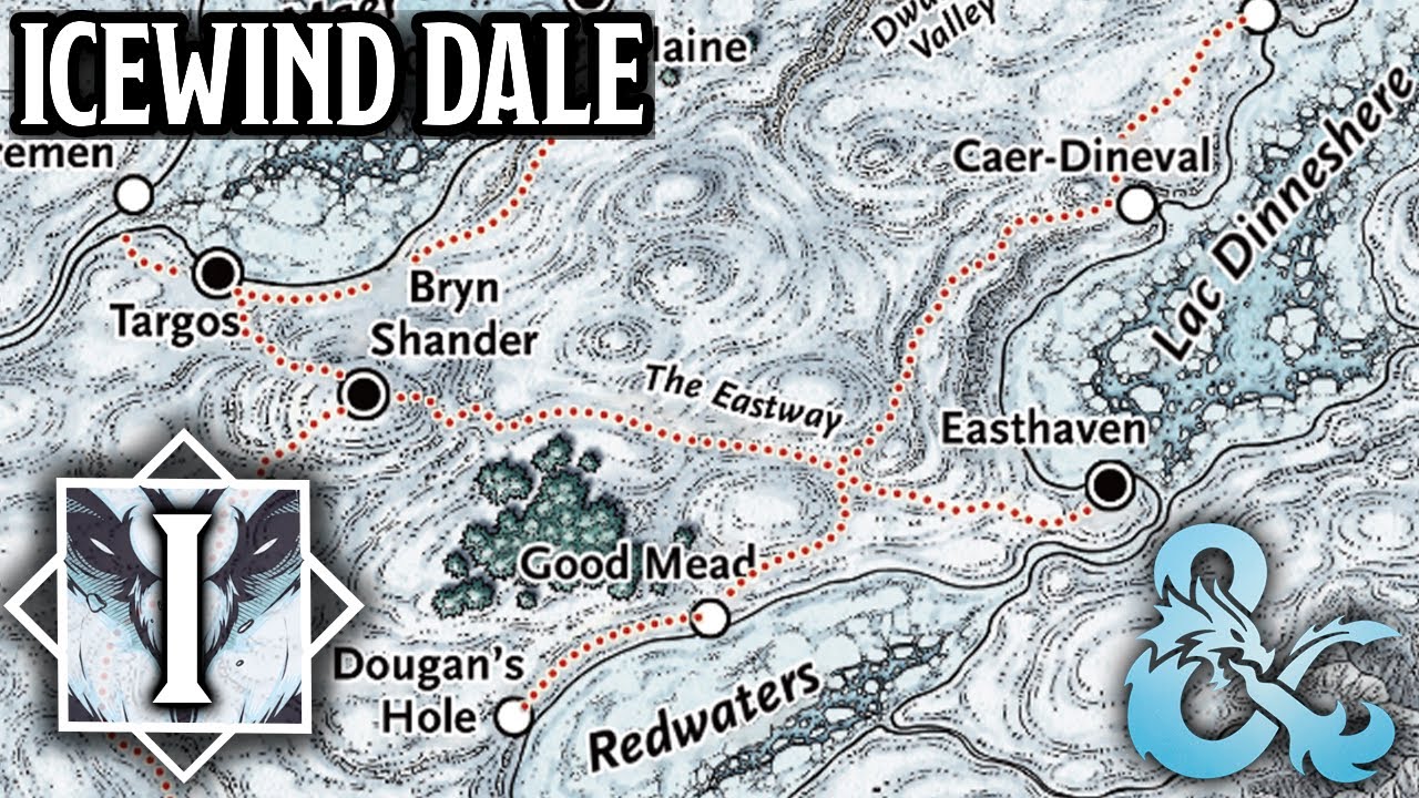 Map Of Icewind Dale 5e America Zip Code Map Outline