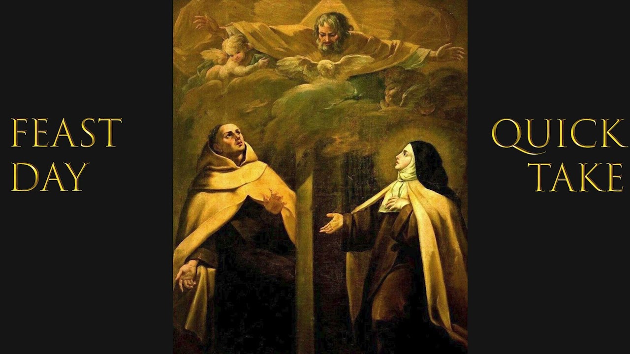 Holy Friends:  St John of the Cross and St Teresa of Avila
