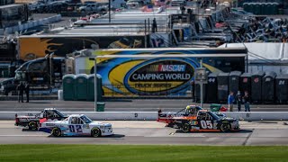 The First Caution In NASCAR Due To The Caution Clock