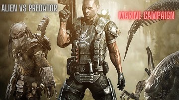 Refinery | Alien vs Predator | Marine Campaign Part 2 | No Commentary