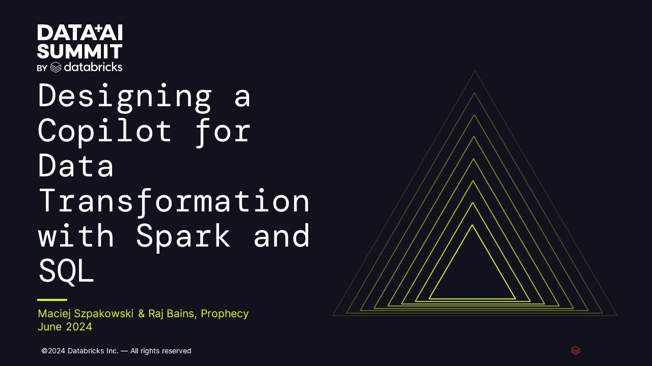Sponsored by: Prophecy | Designing a Copilot for Data Transformation ...