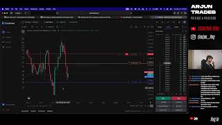 🔴 Live trading New York Session using iFVG Concepts in Tamil #arjun_ifvg