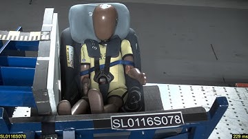 Autostoeltjestest 2016 Concord Reverso Plus Zijdelingse botsproef