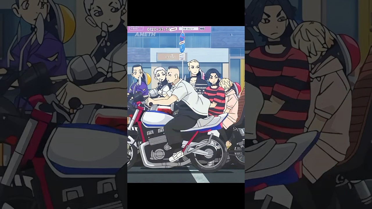 Ça FLEX avec leur BÉCANE 😄| Tokyo Revengers | #anime #animeedit #shorts