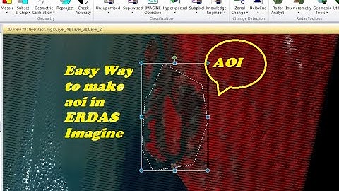 Easy Way to make aoi in ERDAS Imagine