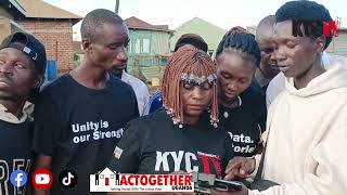 Kyc TV jinja youth @walukuba material training centre #beerasafe#kyusaembeera#makingmediamakingchang