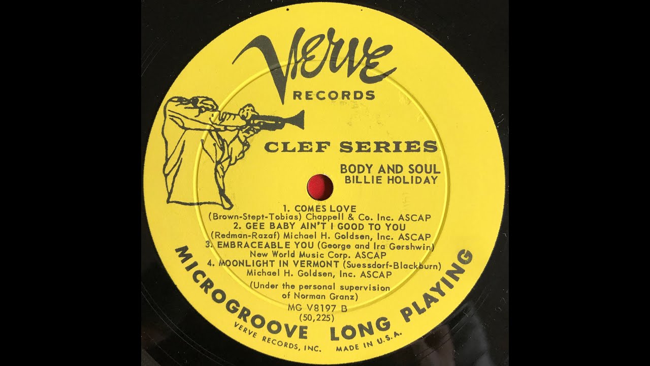 Billie Holiday / Body And Soul / side B YouTube