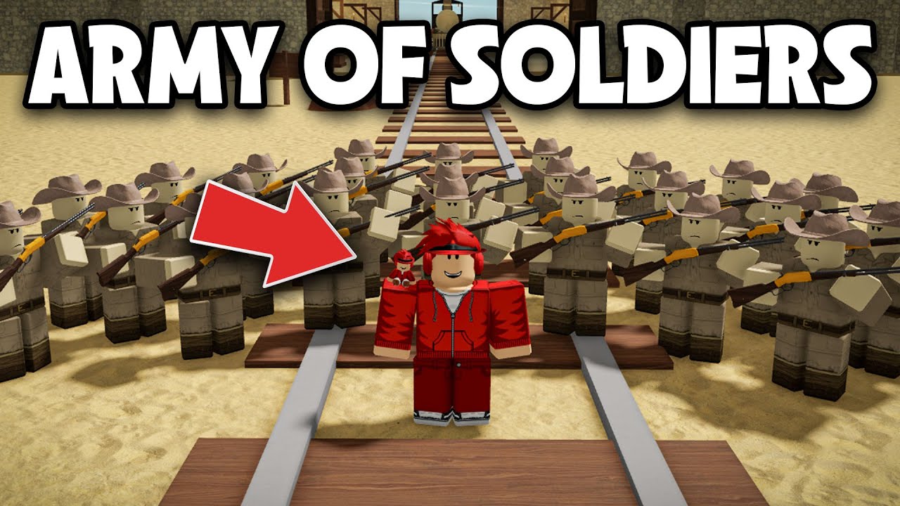 Dead Rails Troop Making an ARMY OF SOLDIERS Using the PRESIDENT CLASS in Deadrails ...