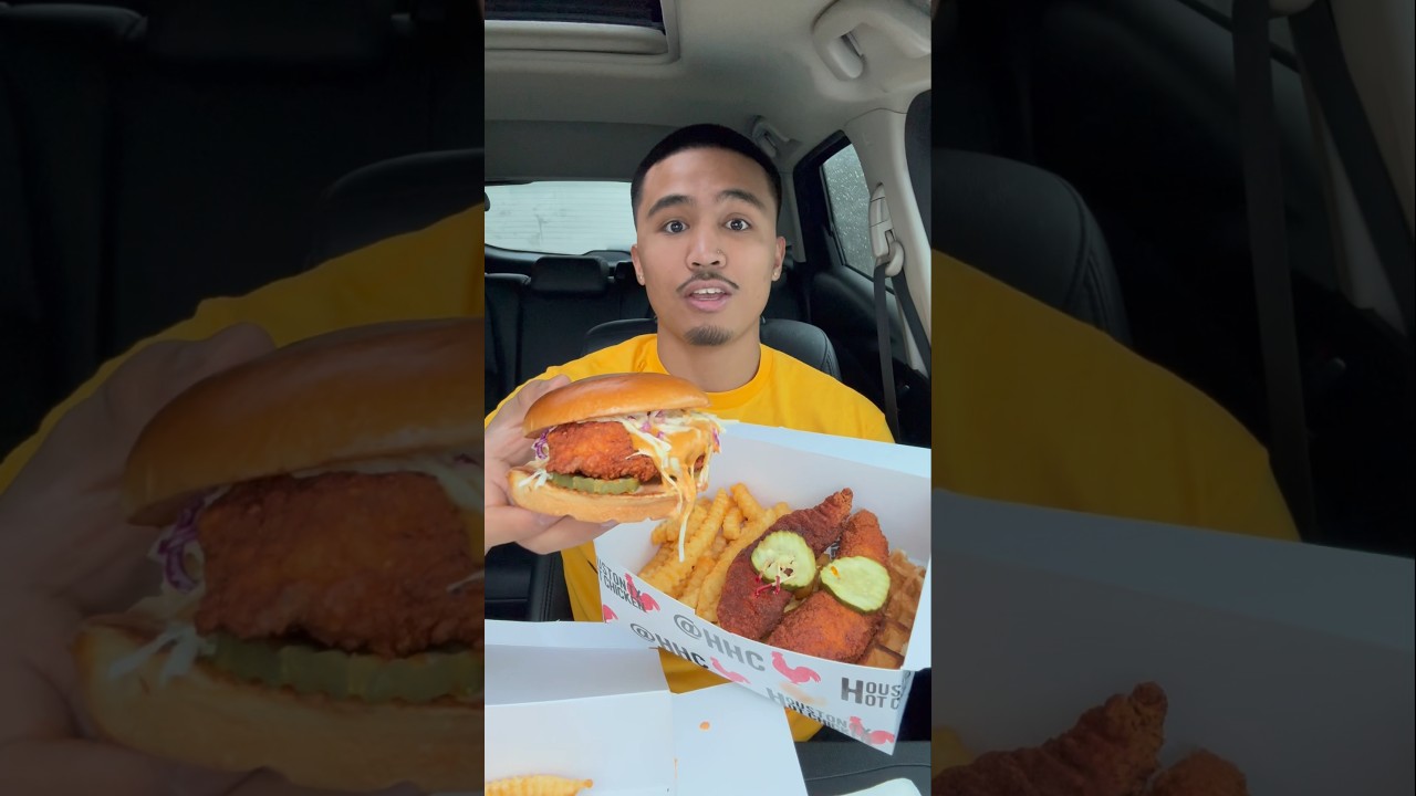 Eating the SPICIEST CHICKEN TENDER🐔 