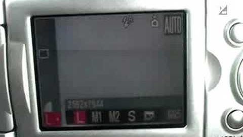 Canon A610/A620: Auto Mode