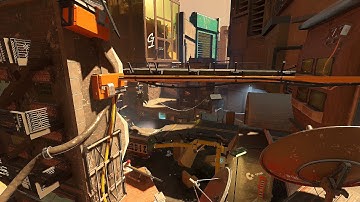 I built a Cyberpunk City in Halo Infinite - "OVERDRIVE"