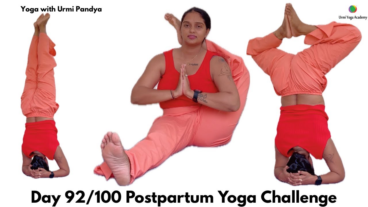Day 92 Highlights | Yoga Self Practice | Yoga Challenge with Urmi Pandya 