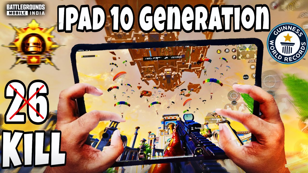 iPad 10th Generation 3.7 Gameplay Bgmi/pubg Mobile | iPad 10 bgmi Test ...